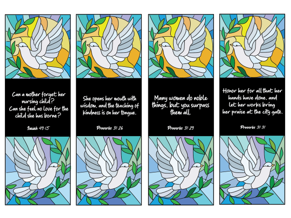 stained_glass_mothers_day_bible_bookmarks